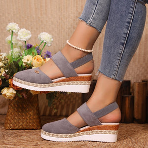 Penelope Coastal Charm Wedge Sandals
