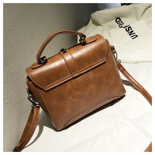 Luxe Vintage Rivet Handbag