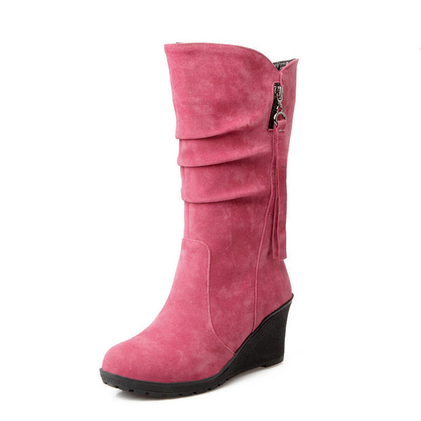Seraphina Mid-Tube Heritage Boots