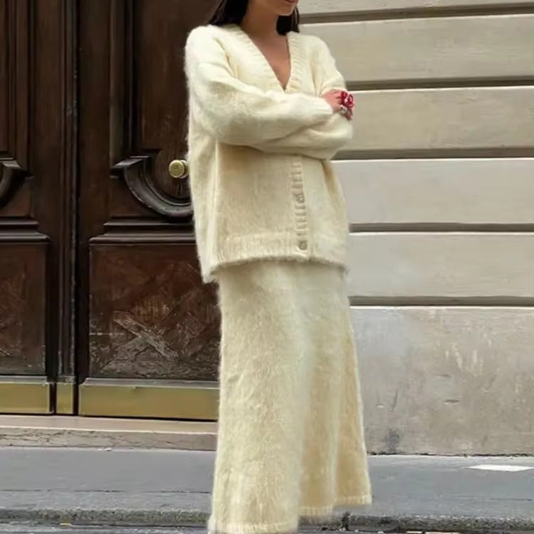 Autumn Women Fashion Casual Set Elegant