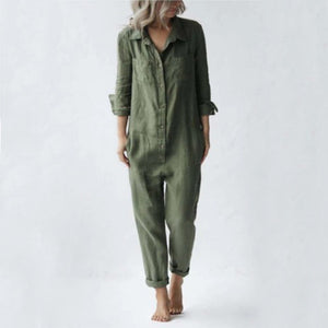 Amara Lapel Luxe Jumpsuit