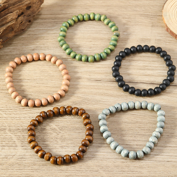 Aurora Multicolor Boho Bead Bracelet