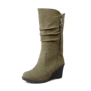 Seraphina Mid-Tube Heritage Boots
