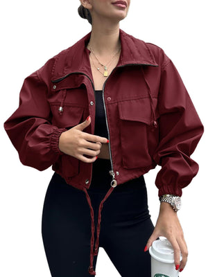 Harlow Solid Trench Jacket