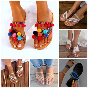 Celeste Pearl Bohème Sandals