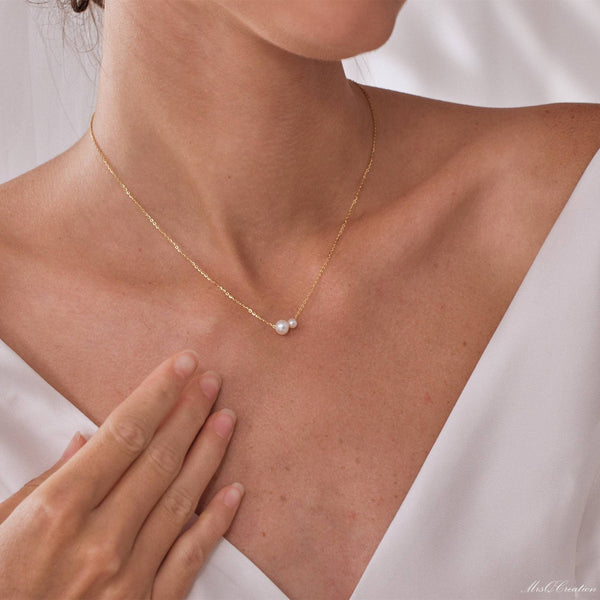 Celeste Pearl Boho Necklace