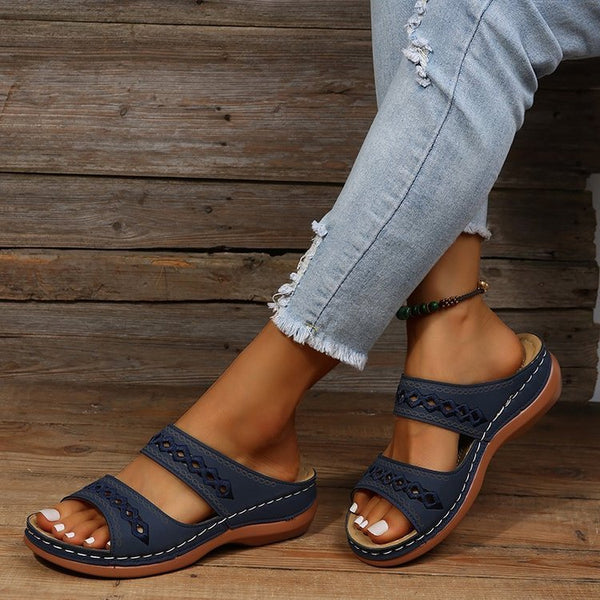 Cressida Coastal Muffin Slippers