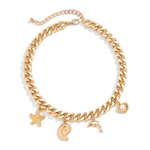 Marina Boho Coastal Charm Necklace