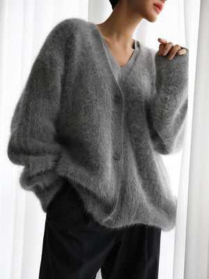 Nora V-Neck Knit Cardigan
