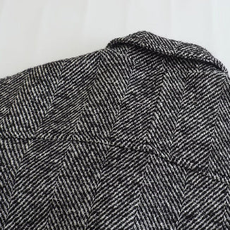 Beatrice Serrated Twill Overcoat