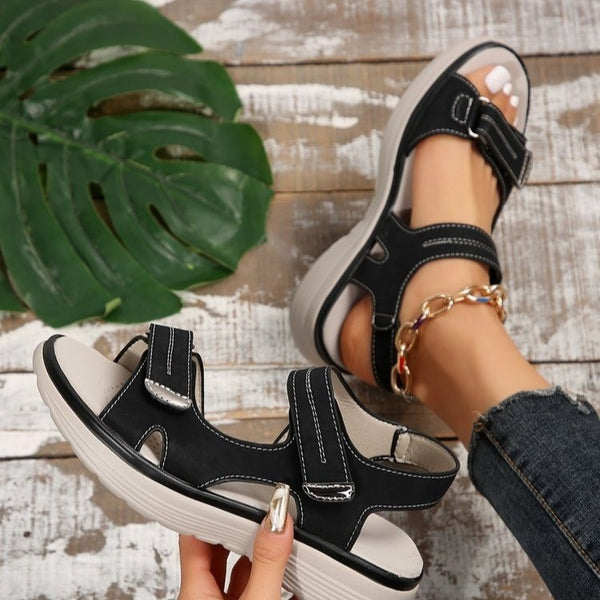 Freya Coastal Velcro Sandals
