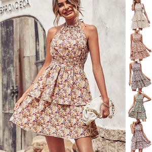 Aurora Boho Ruffle Dress