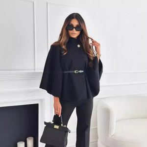 Margot Batwing Belted Cloak