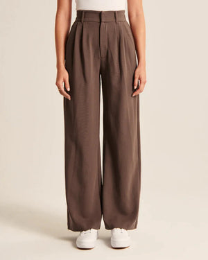 Adeline High-Waist Coastal Trousers