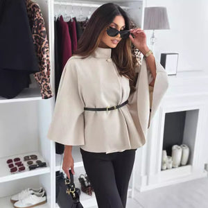 Margot Batwing Belted Cloak
