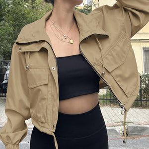 Harlow Solid Trench Jacket