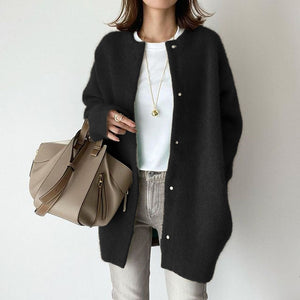 Evelyn Single-Breasted Knit Cardigan