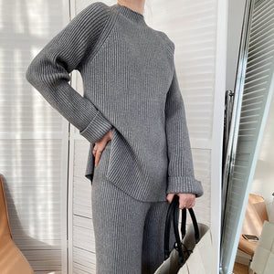 Lila Knit Luxe Ensemble