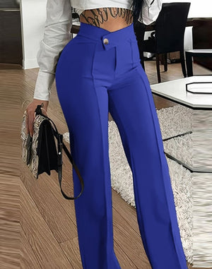 Clara Buckle Chic Trousers