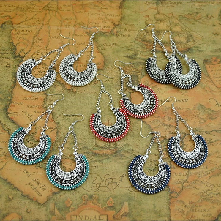 Isolde Bohemian Vintage Earrings