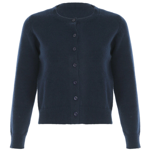 European And American Early Autumn Retro Knitted Top For Women