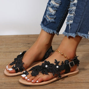 Celeste Pearl Bohème Sandals