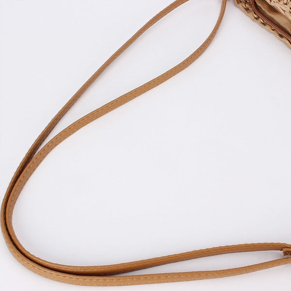 Lila Woven Summer Charm Bag
