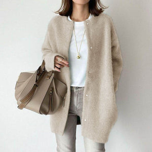 Evelyn Single-Breasted Knit Cardigan