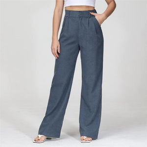 Adeline High-Waist Coastal Trousers