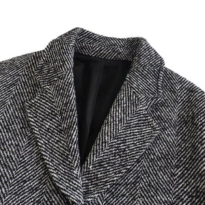 Beatrice Serrated Twill Overcoat