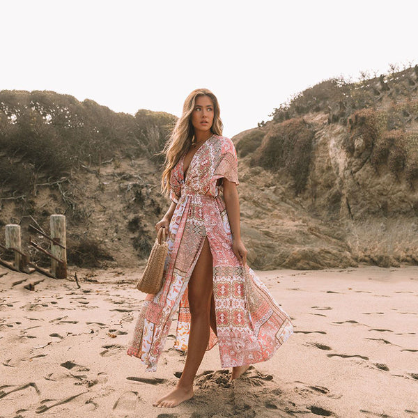 Seraphina Floral Bohemian Dress