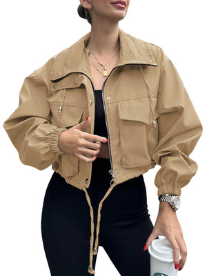 Harlow Solid Trench Jacket