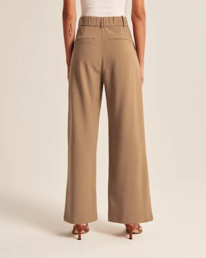 Adeline High-Waist Coastal Trousers