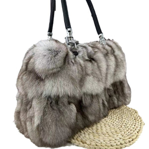 Valentina Fox Fur Luxe Tote