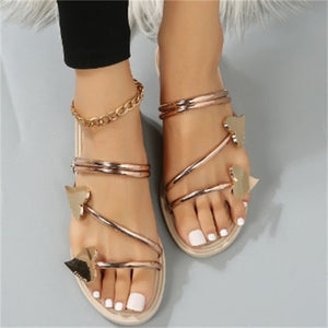 Valentina HeartGlow Beach Slippers