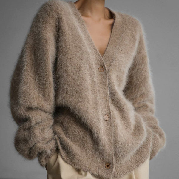 Nora V-Neck Knit Cardigan