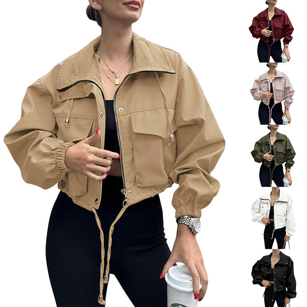 Harlow Solid Trench Jacket