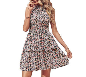 Aurora Boho Ruffle Dress