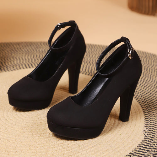 Vivienne Buckle Elegance Heels