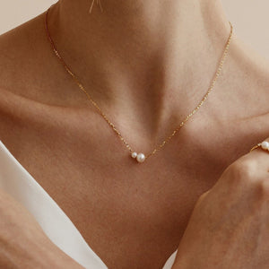 Celeste Pearl Boho Necklace