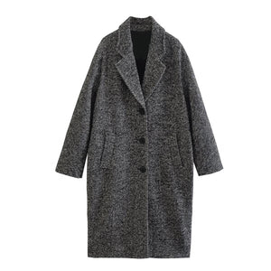 Beatrice Serrated Twill Overcoat