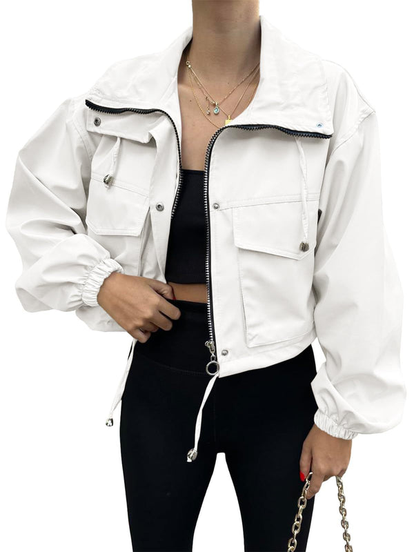 Harlow Solid Trench Jacket
