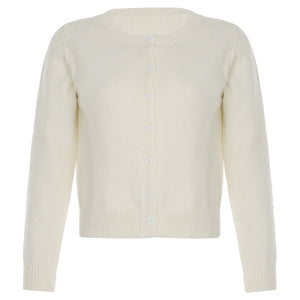 European And American Early Autumn Retro Knitted Top For Women