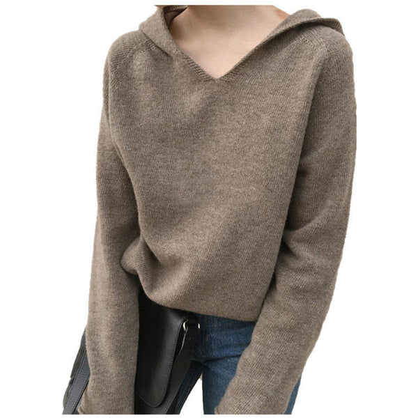 Loose New Pullover Hooded Thin Sweater Hooded Bottoming Hoodie Jacket