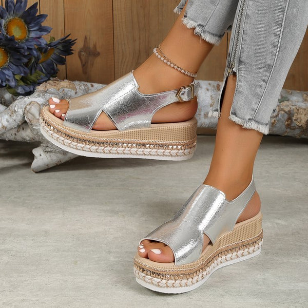 Luminous Coastal Sparkle Wedges