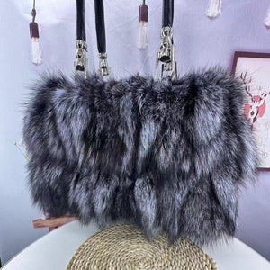 Valentina Fox Fur Luxe Tote