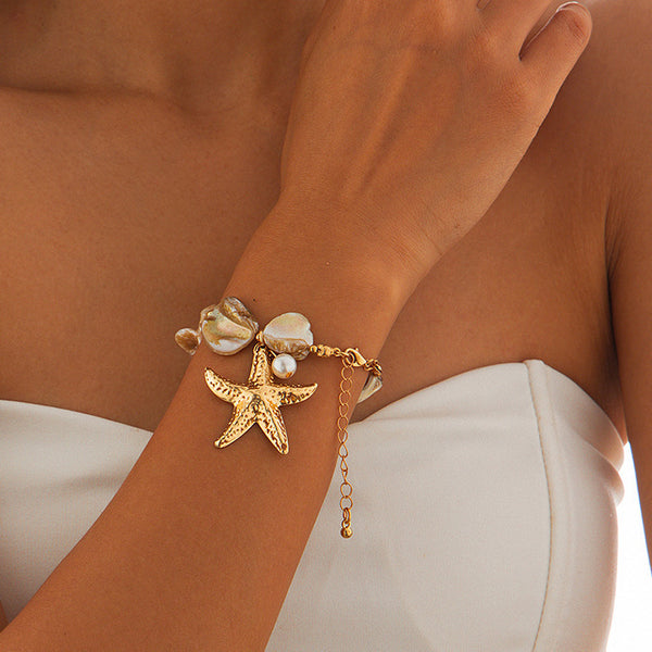 Nerida Coastal Conch Choker