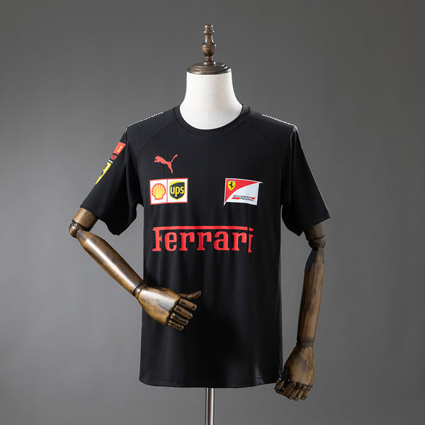 Scuderia Ferrari F1 2025 Black T-Shirt