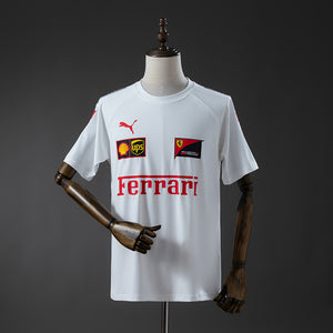 Scuderia Ferrari F1 2025 White T-shirt