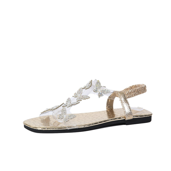 Aurora Butterfly Gleam Sandals